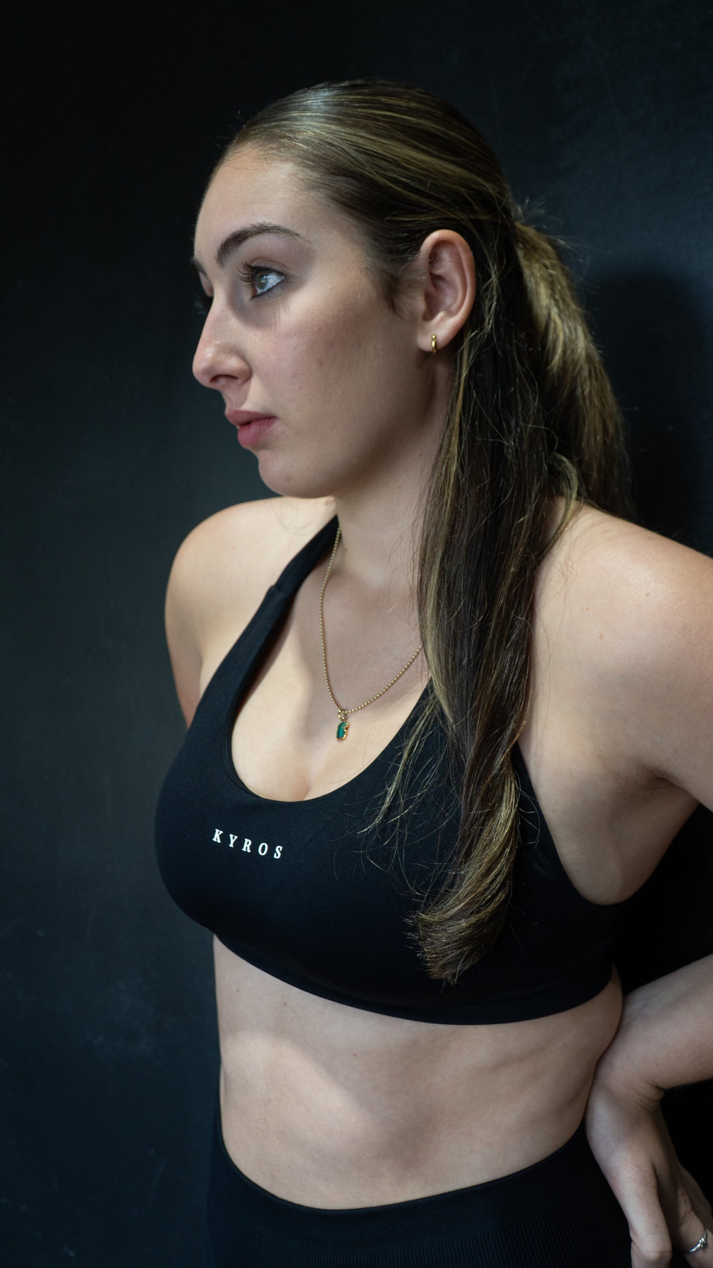 Black Goddess Bra