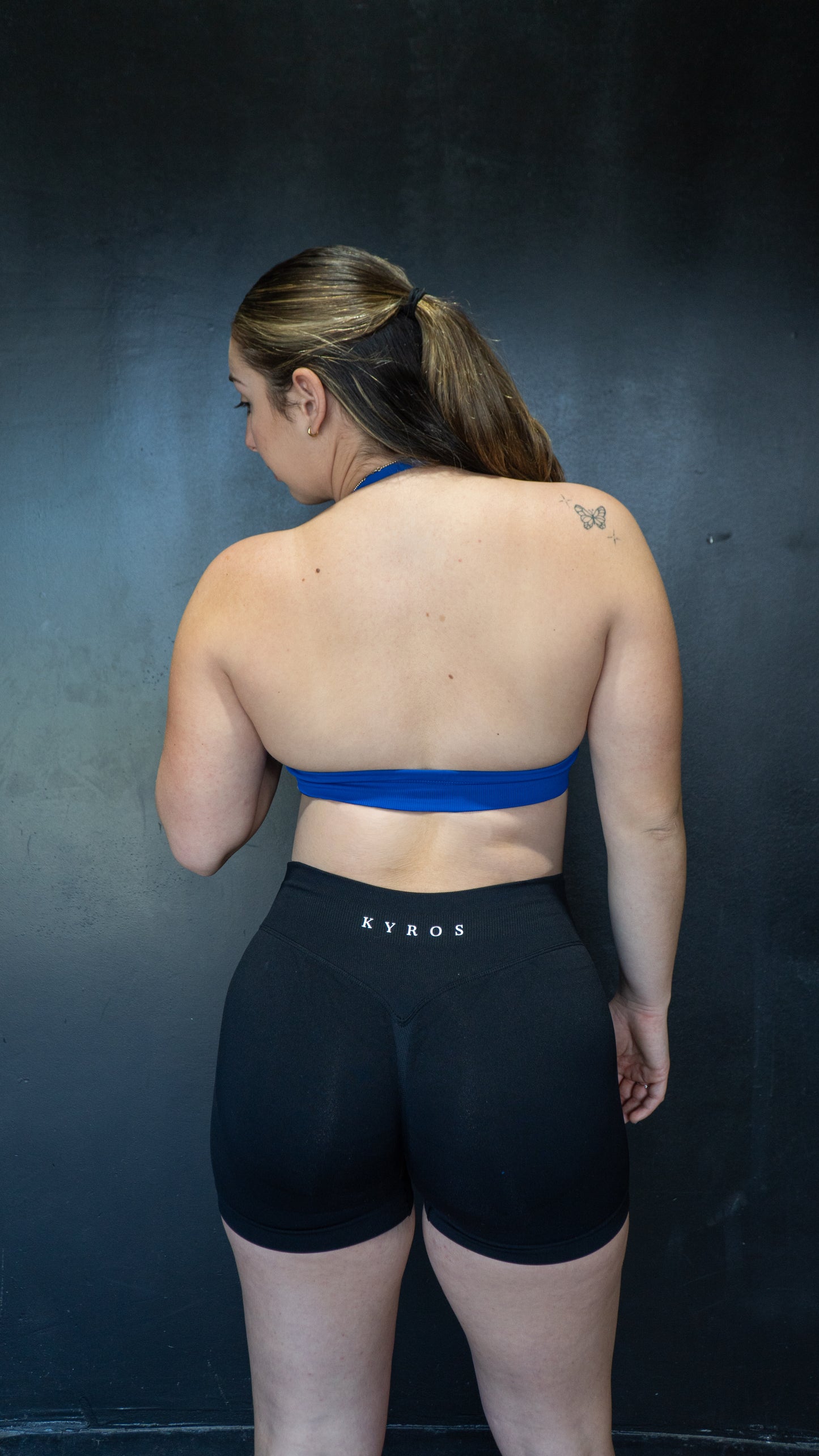 Blue Goddess Bra