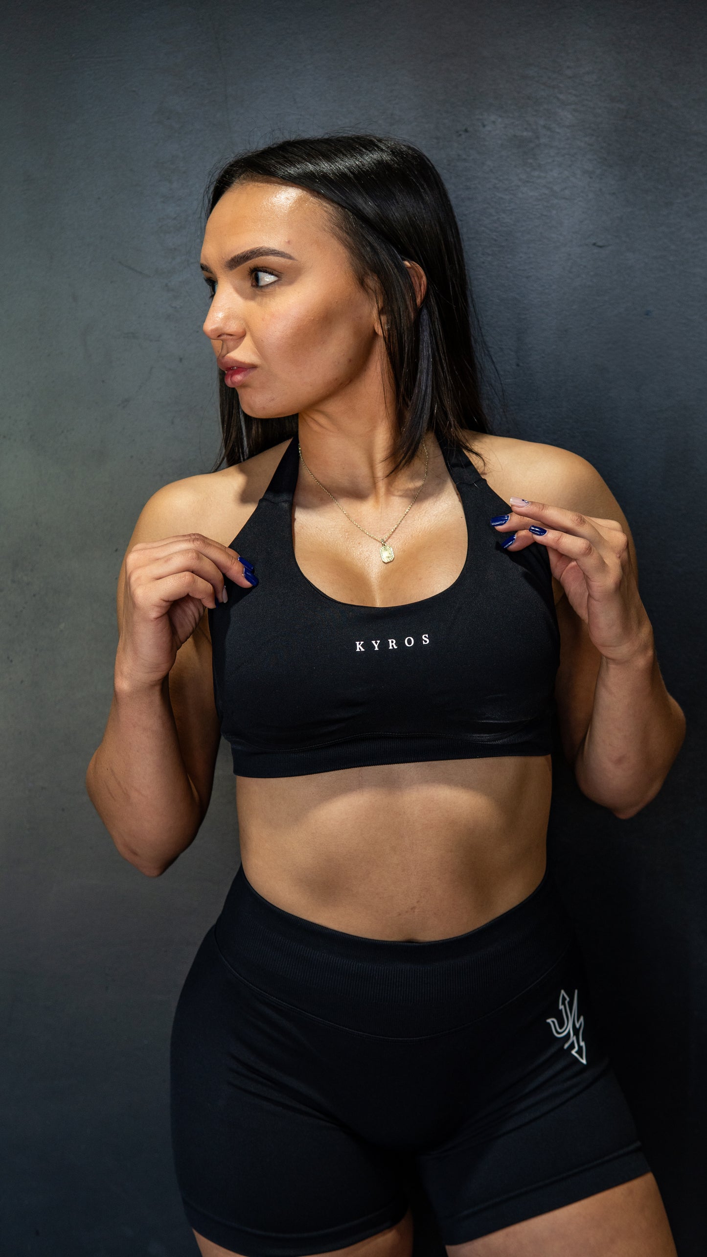 Black Goddess Bra