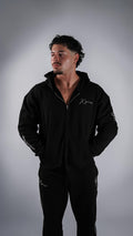 Signature Black Zip Up