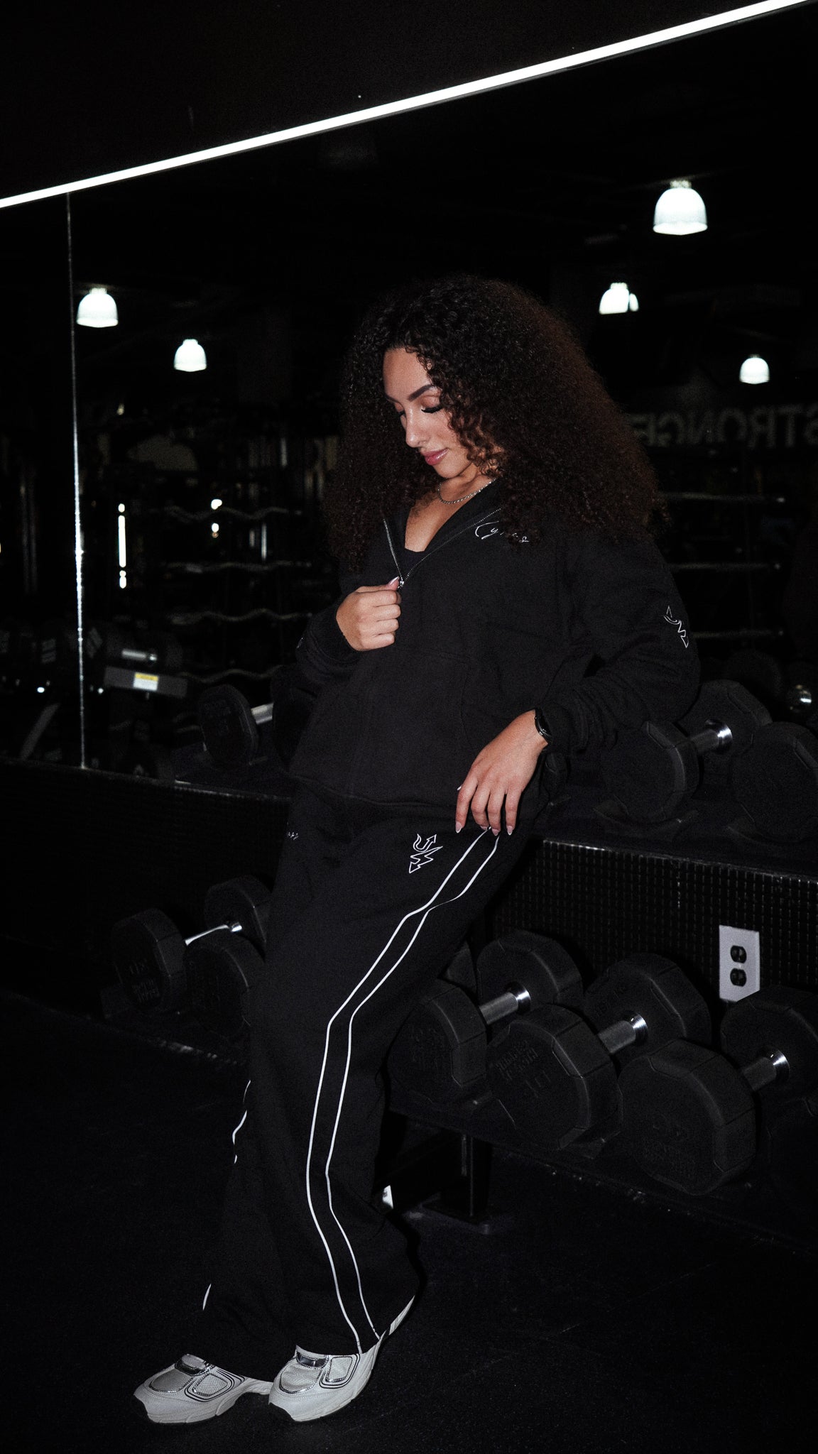 Signature Black Sweats