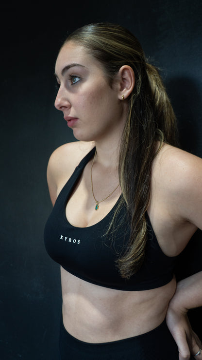 Black Goddess Bra