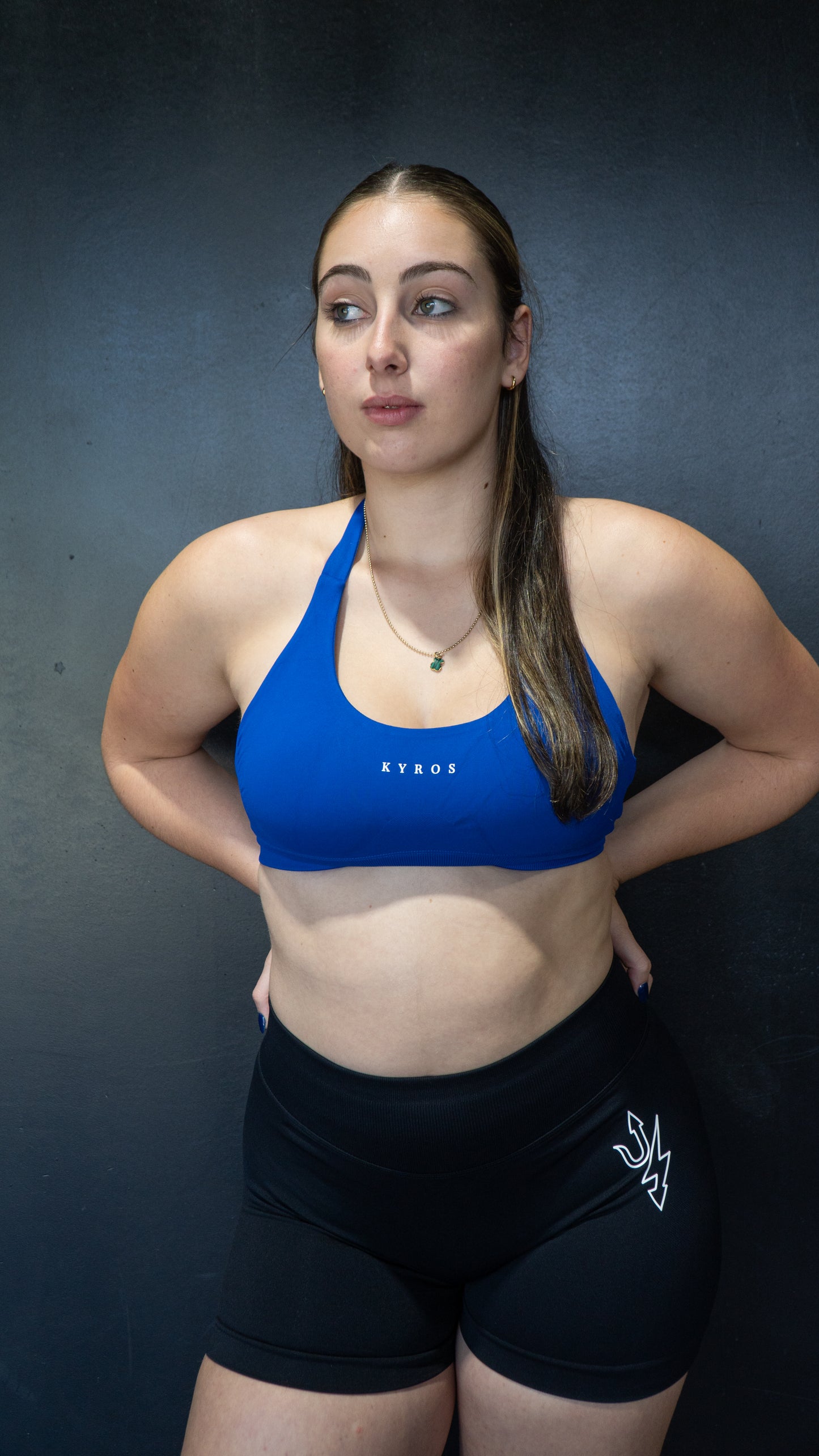 Blue Goddess Bra