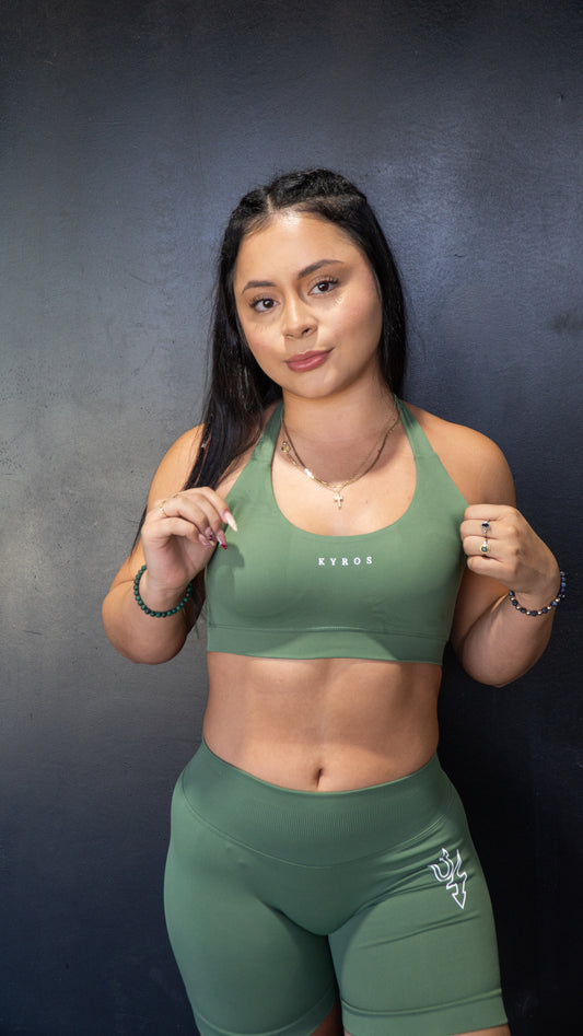 Matcha Goddess Bra