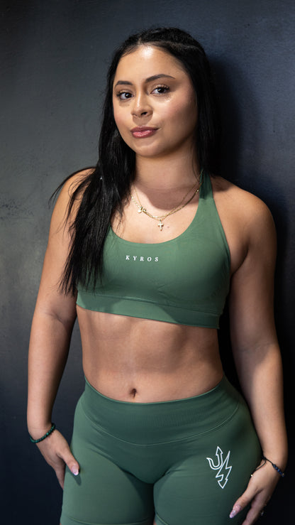 Matcha Goddess Bra