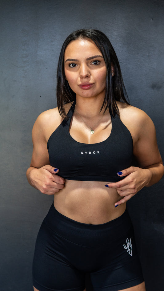 Black Goddess Bra