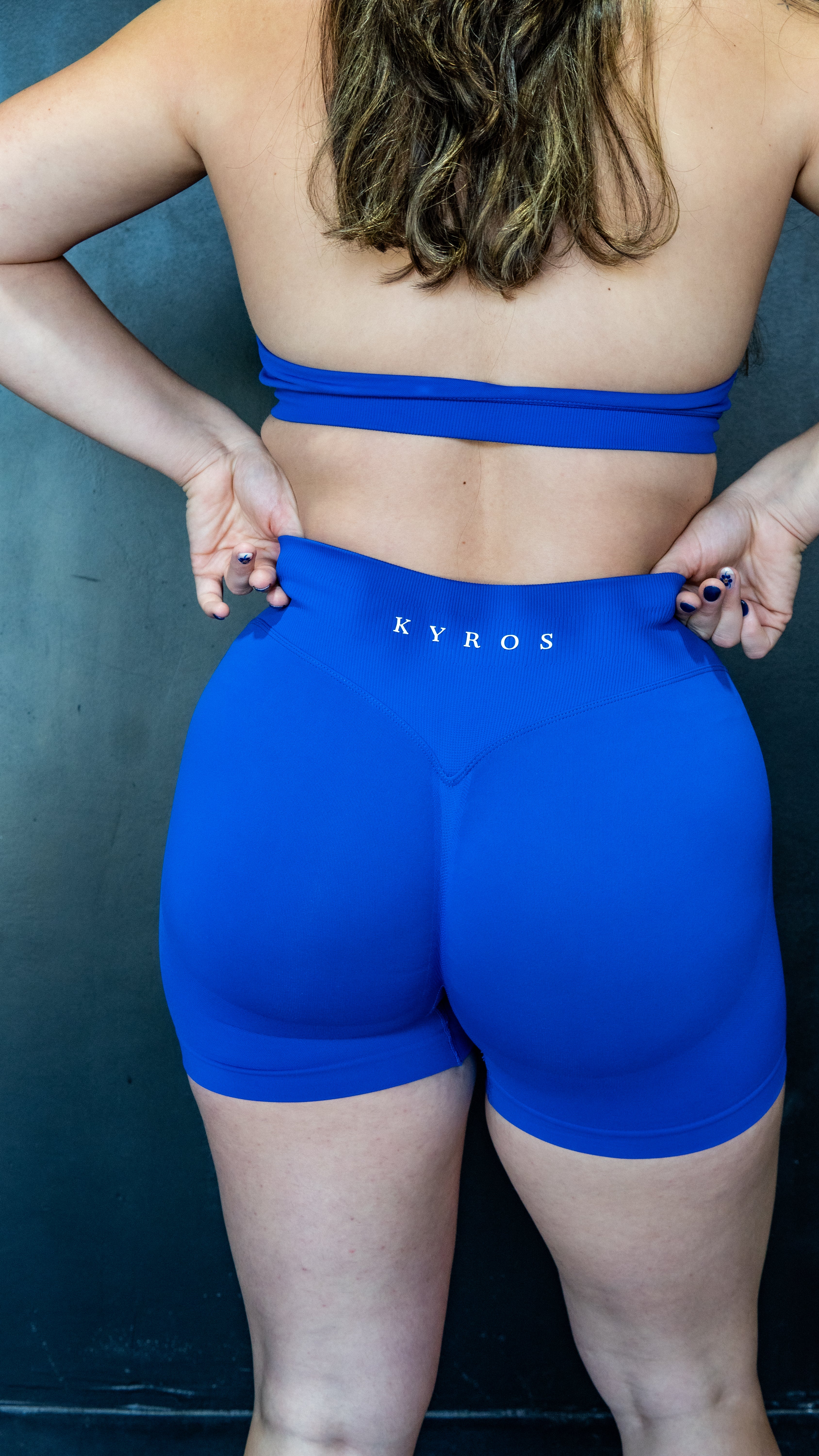 Royal Blue Goddess Shorts
