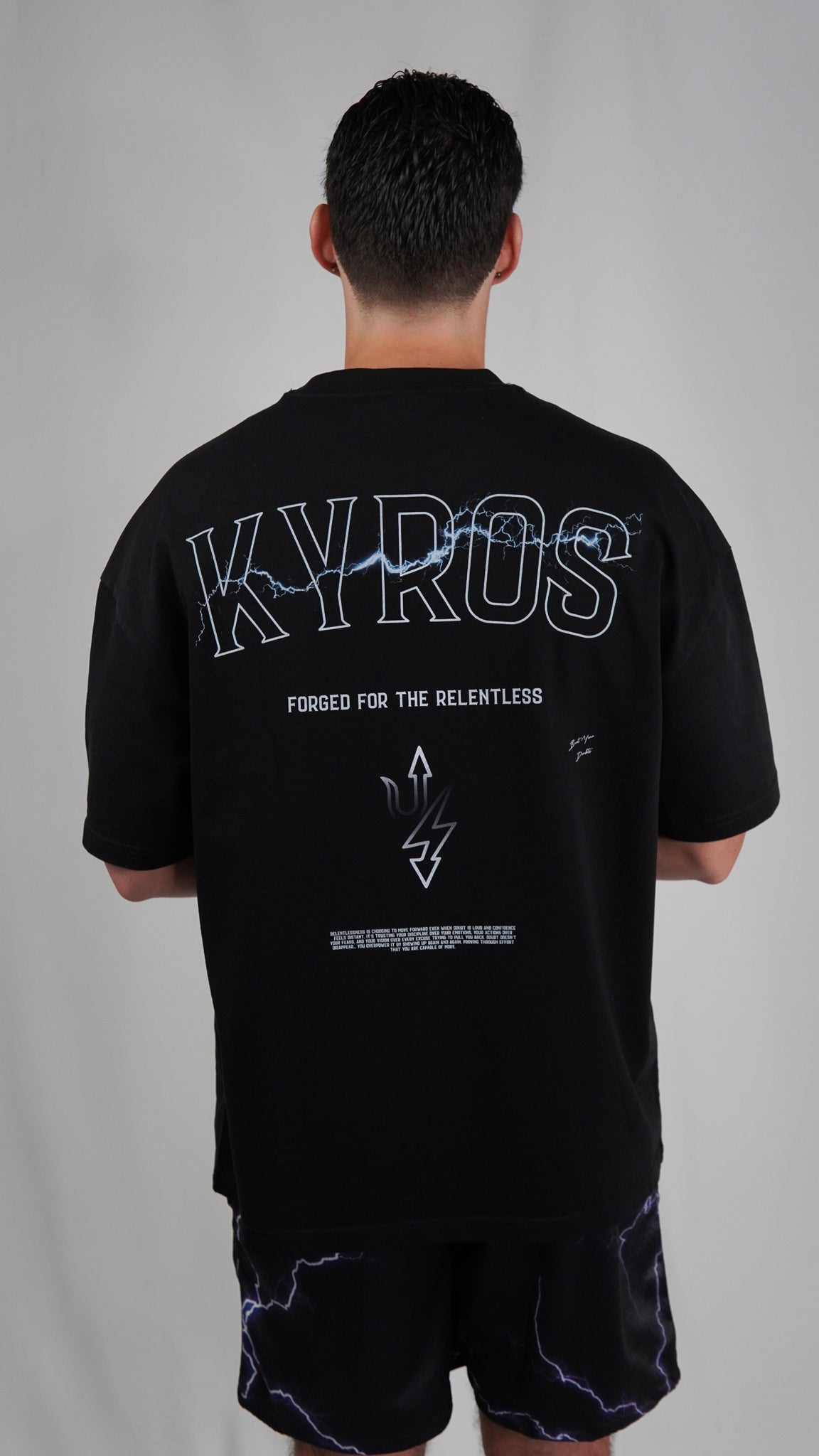 Super Oversized Blue Lightning Pump Cover