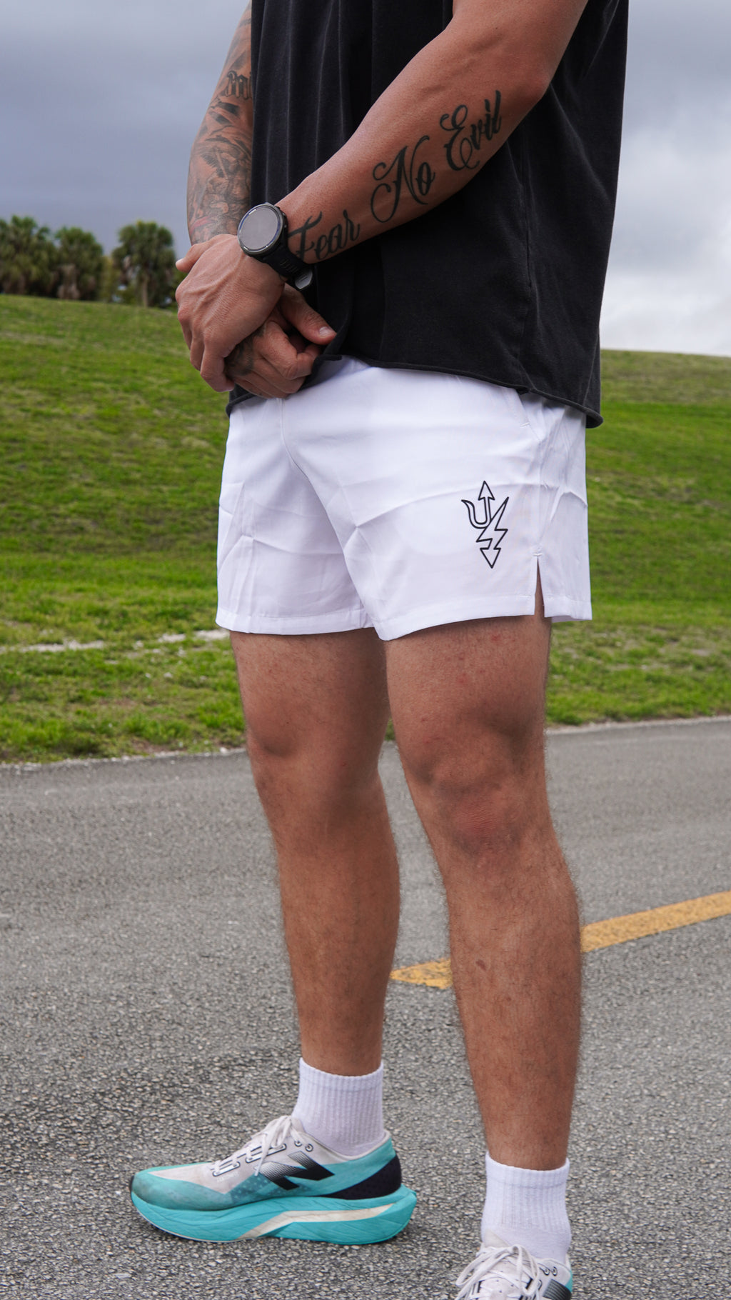 White Essential Short