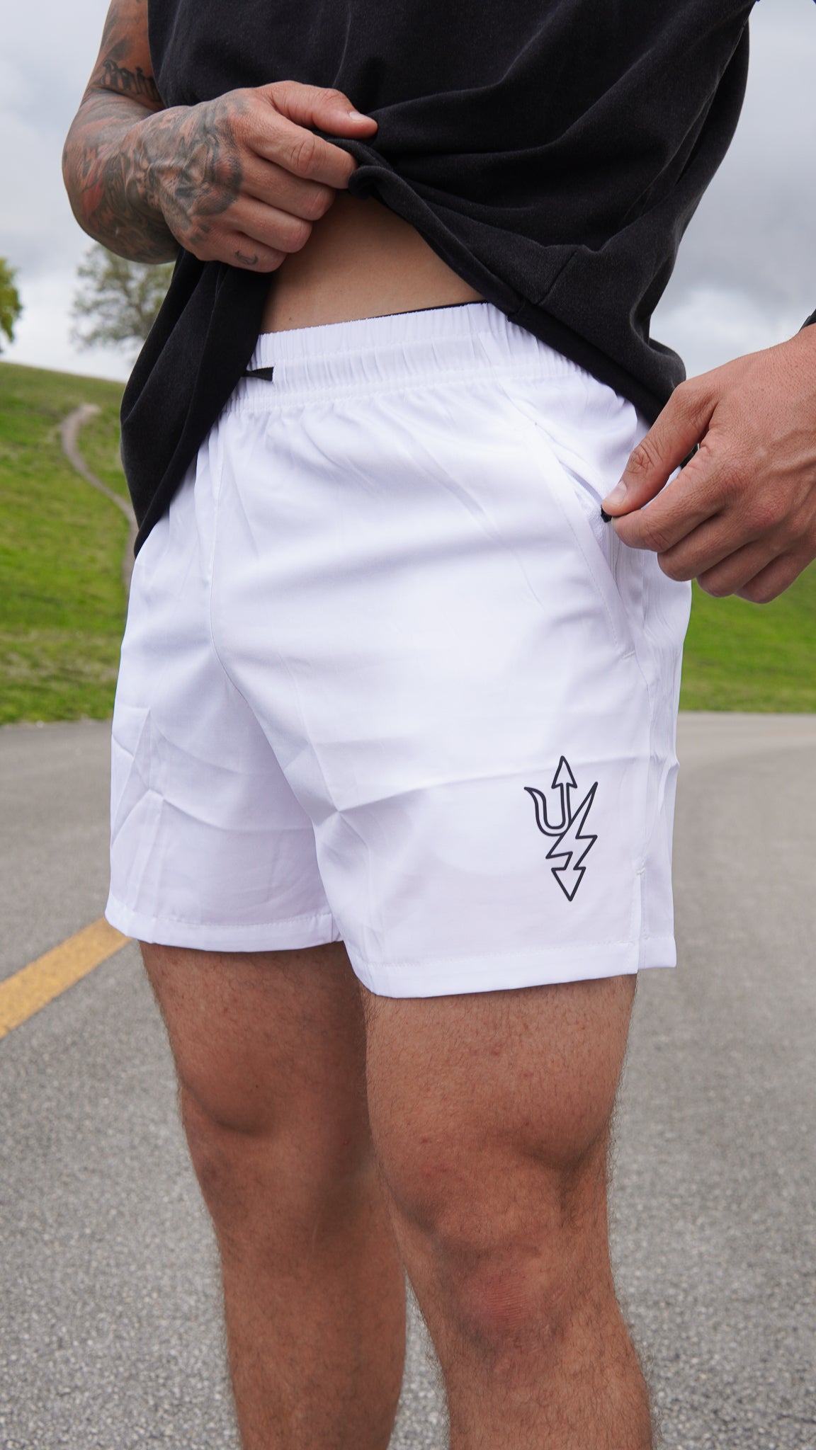 White Essential Short