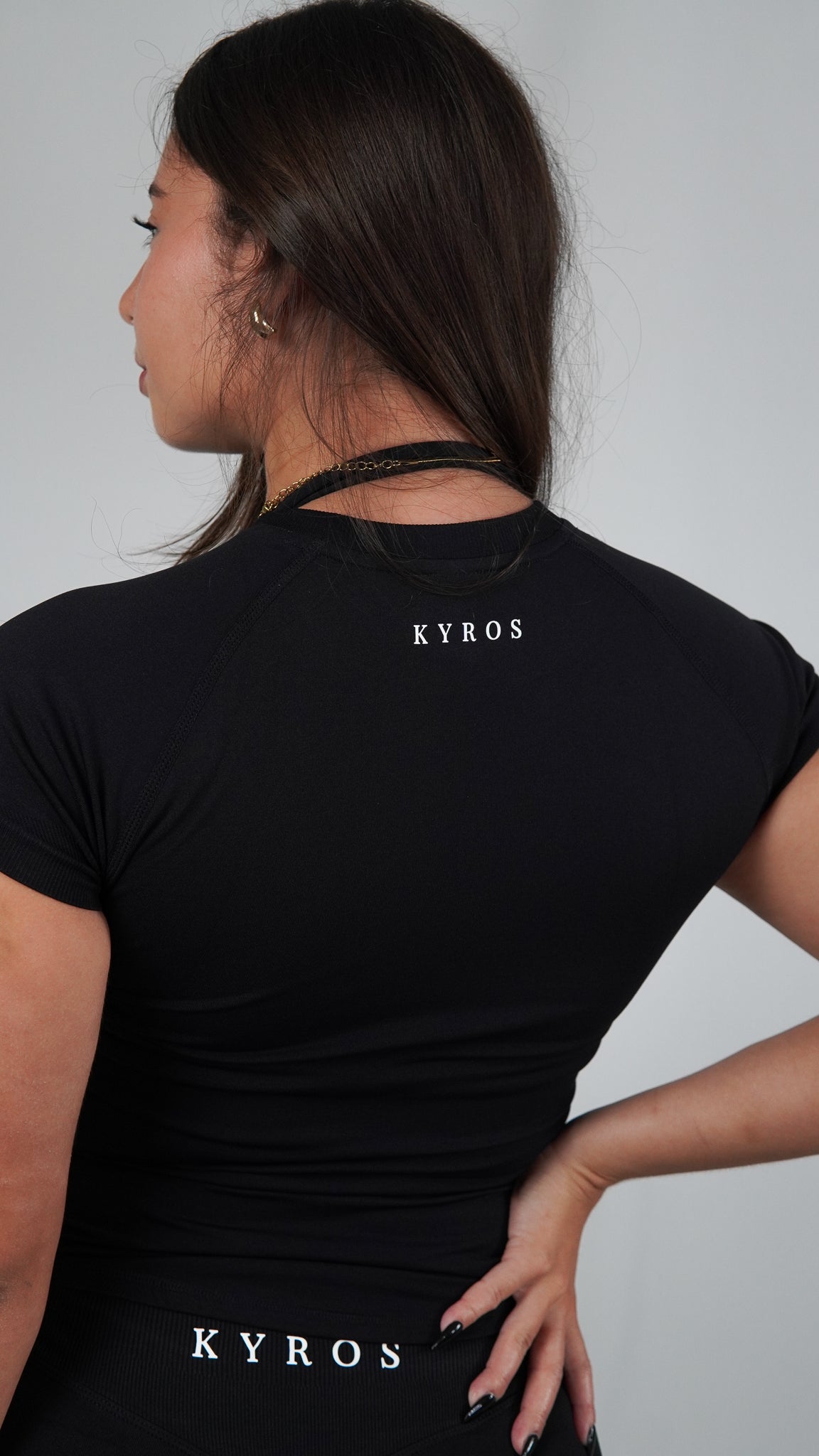 Core Black Baby Tee