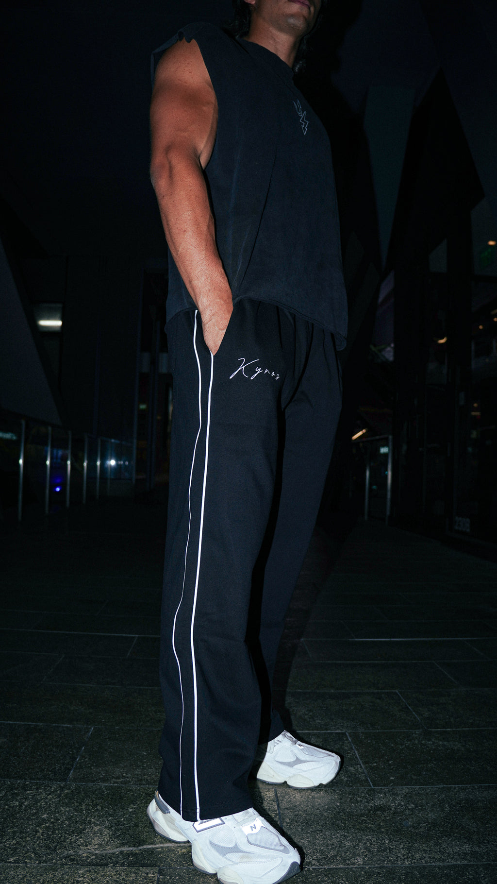 Signature Black Sweats