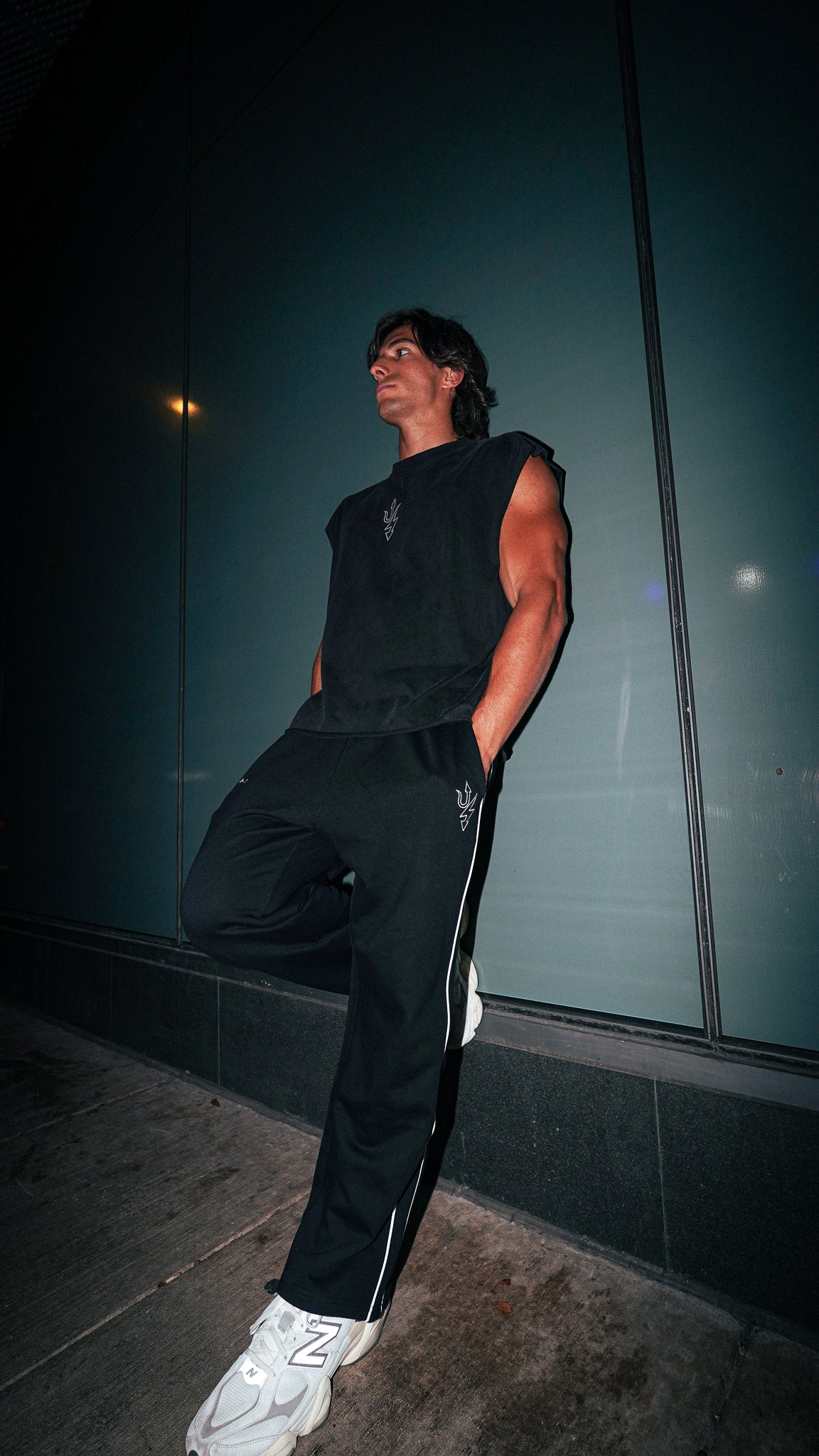 Signature Black Sweats