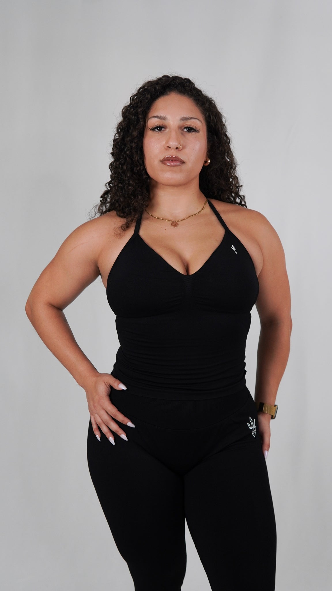 Core Black Halter