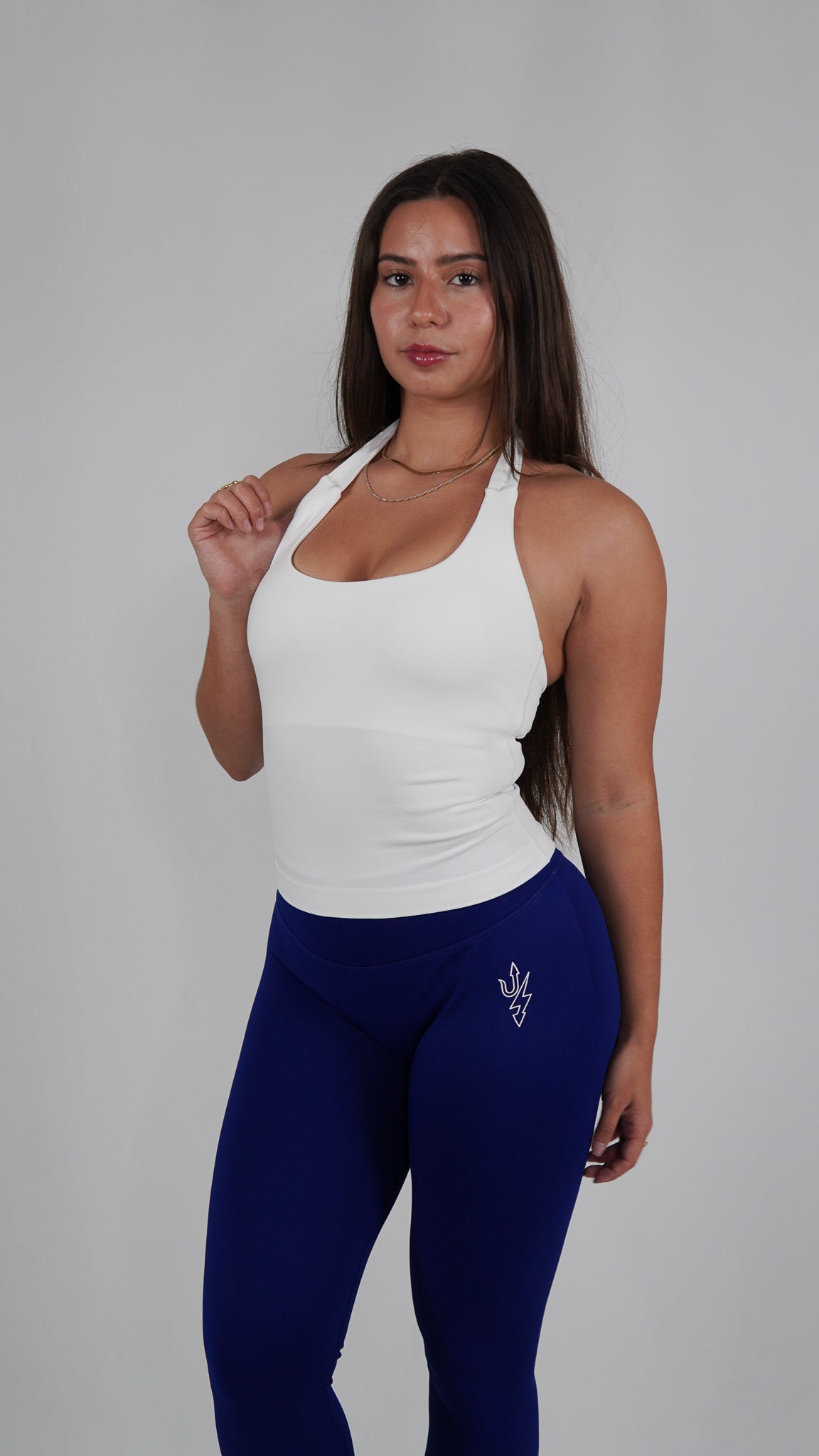 Core White Halter
