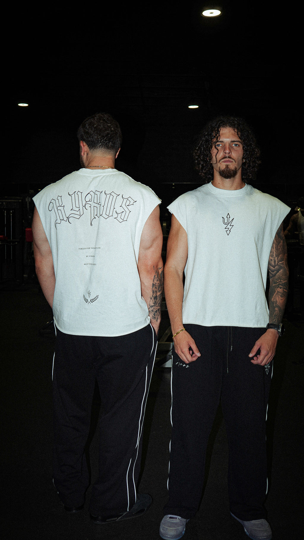Mindset White Warrior Cut Off