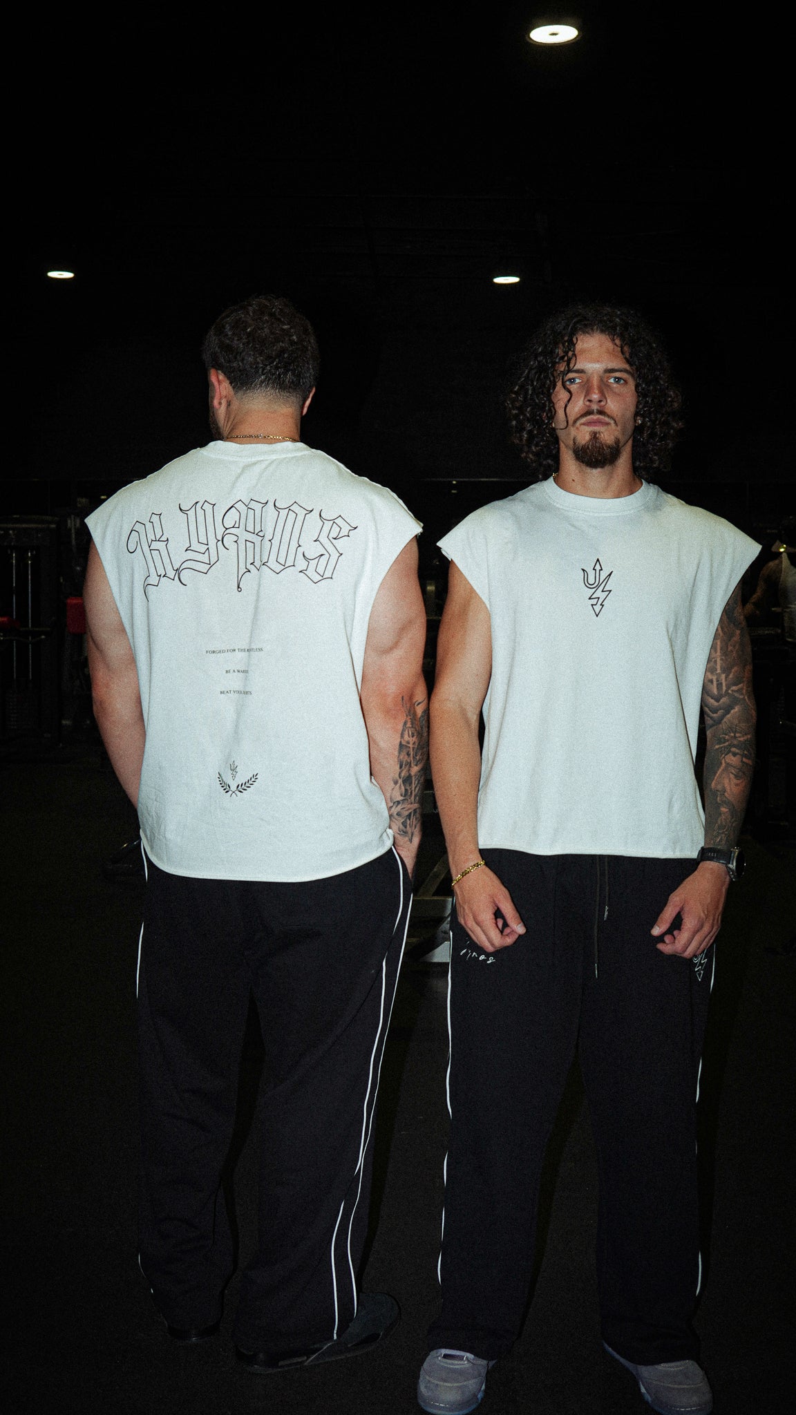 Mindset White Warrior Cut Off