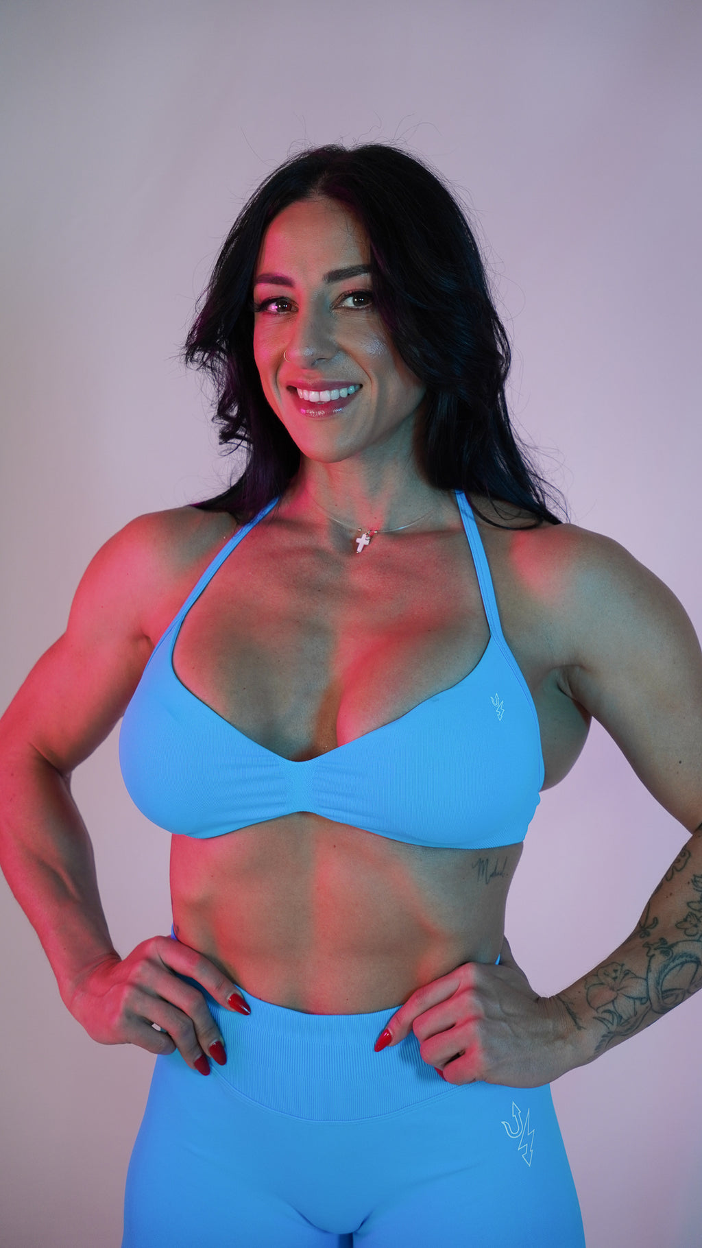 Core Aqua Blue Bra