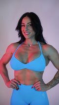 Core Aqua Blue Bra