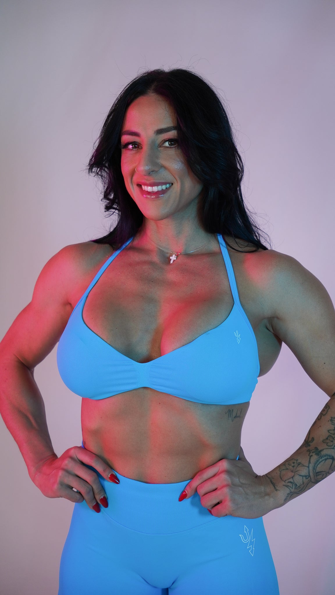 Core Aqua Blue Bra