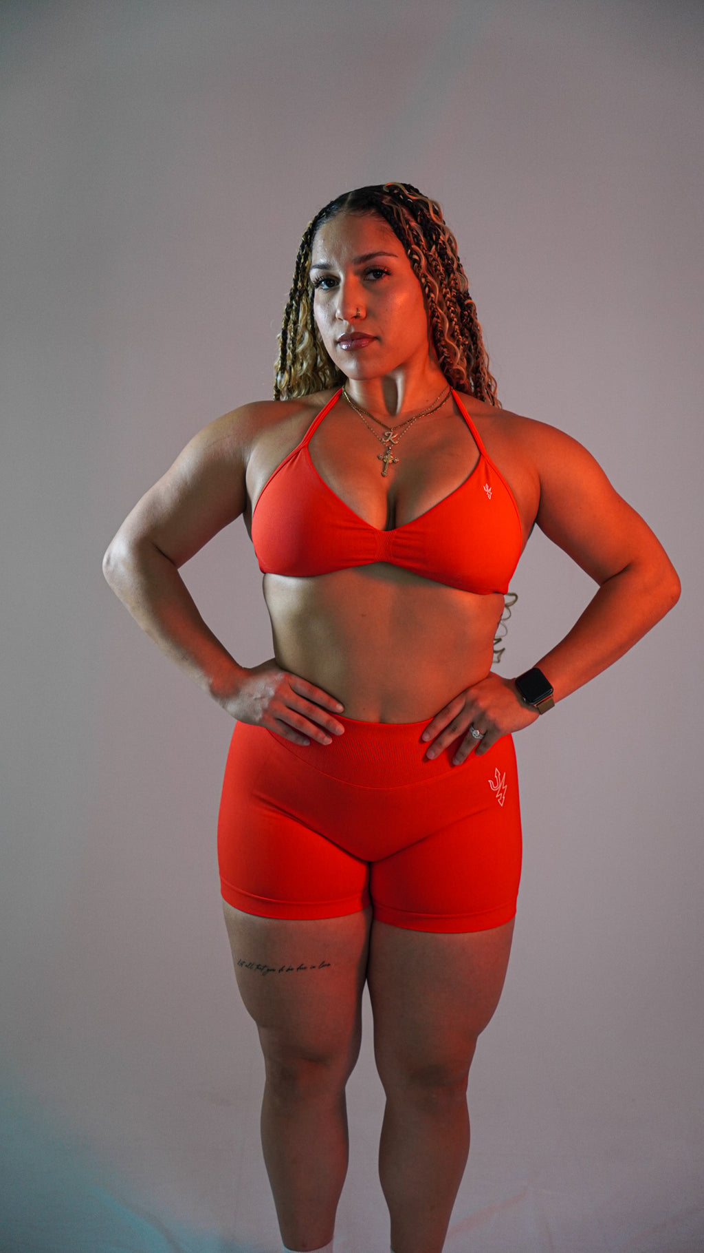 Core Bright Orange Shorts