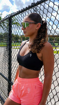 Endure Razor Back Black Bra