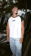 Black Retro Cut Off