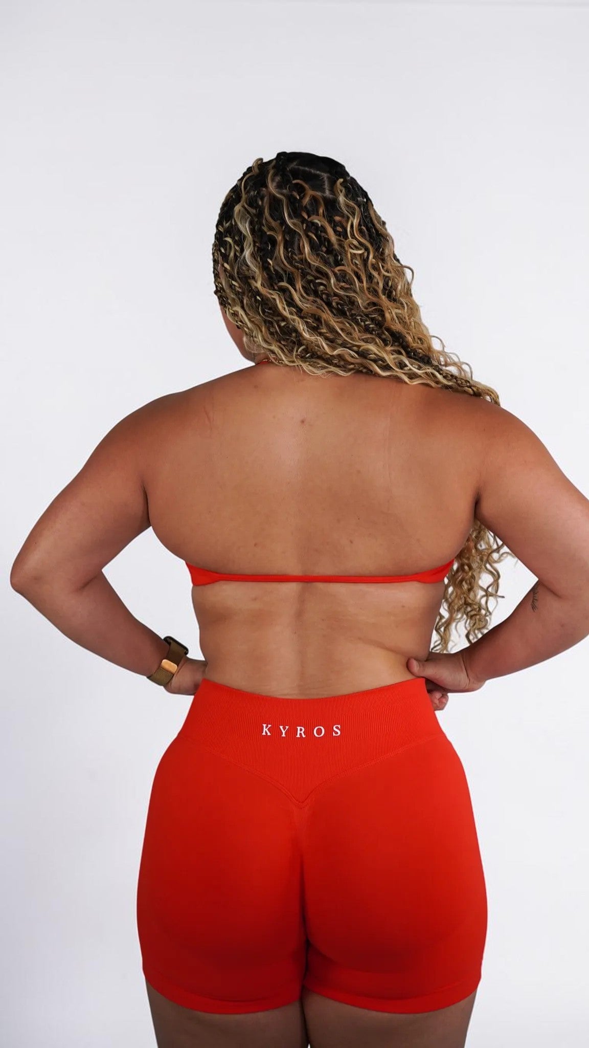 Core Bright Orange Bra