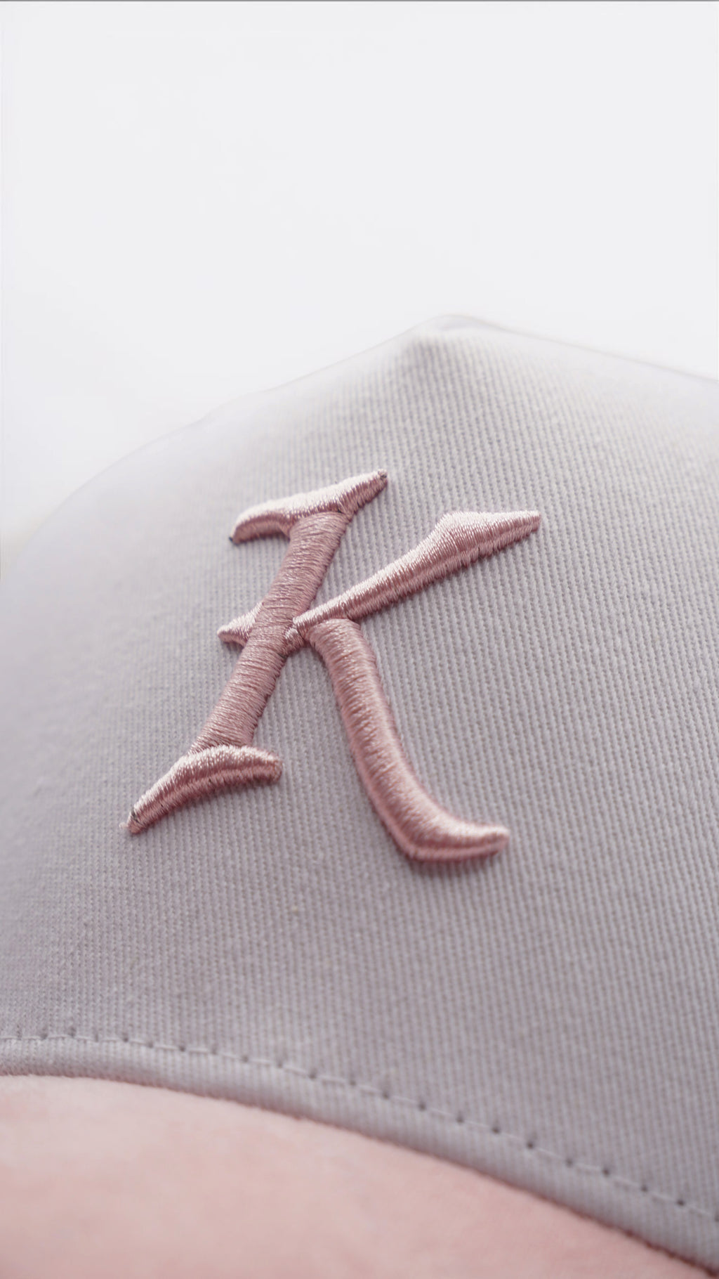 Staple White/Pink Snapback