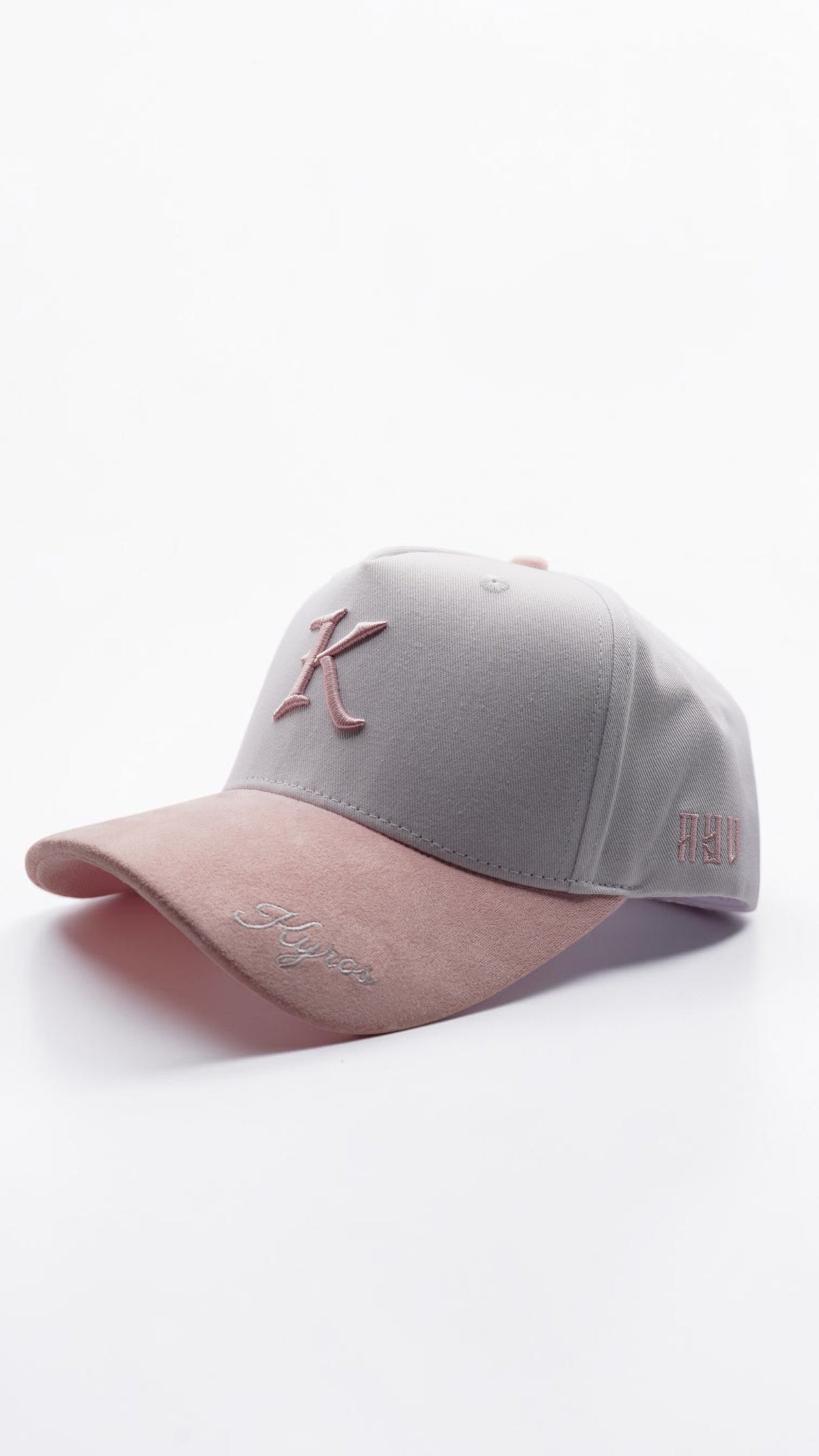 Staple White/Pink Snapback